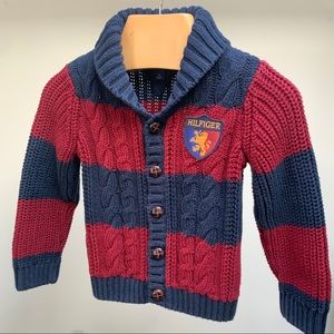 Tommy Hilfiger Kids Knit Button Cardigan - size 3T